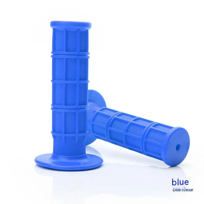 22mm diameter motorcycle handlebar grips in eight colour options including black, blue, green, grey