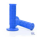 22mm diameter motorcycle handlebar grips in eight colour options including black, blue, green, grey