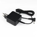 Black Hua 45W laptop charger adapter with EU and US plug compatibility