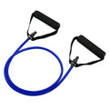 Adjustable chest expander tension rope in black colour with TPE material, showing resistance level 30LB.