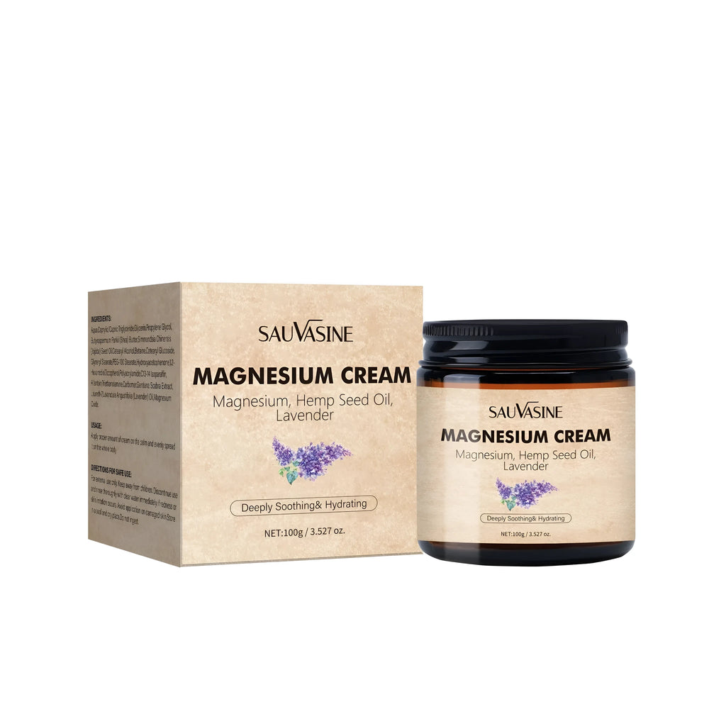 100g night face and body moisturising cream in container for all skin types