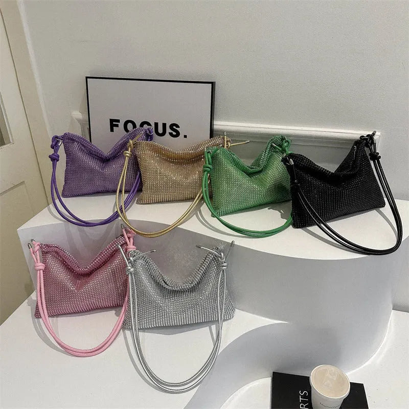 Women's PU leather shoulder messenger bag horizontal square black colour with internal phone pocket