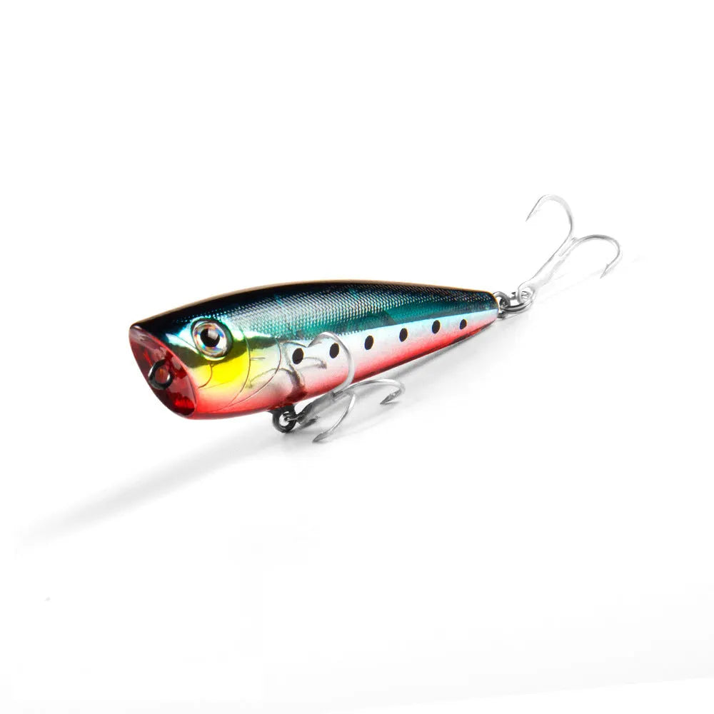 Lure Pineapple 6cm 7g micro floating wave climbing fishing bait in water with surface disturbance