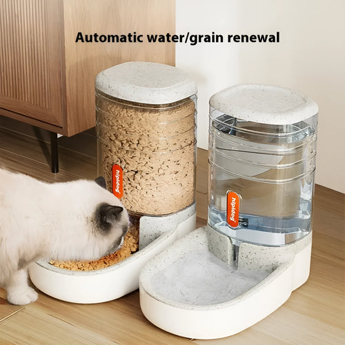 Second generation automatic pet drinker with 3.8L capacity in blue, green, grey or pink colours