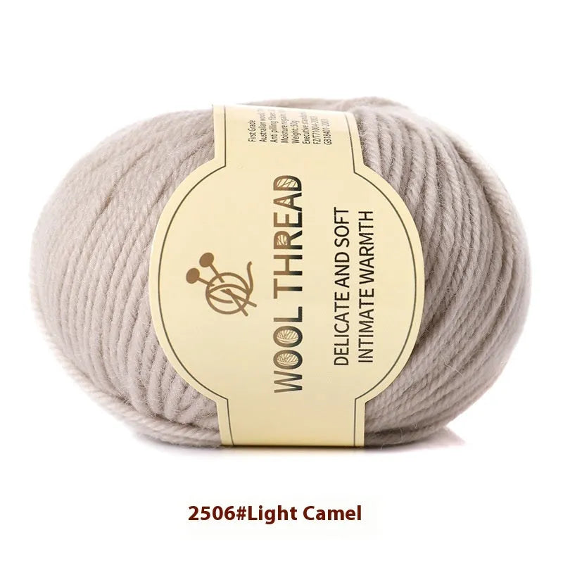 A single roll of hand-knitting wool yarn in a colour choice from over 30 options, for making baby clothes.