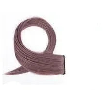 Gradient colour long curly hair wig patch extension piece approximately 60cm in length