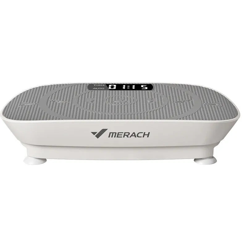Grey portable smart power plate with control panel showing dimensions 58x38x16cm and 300kg load capacity