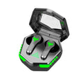 Black N35 wireless in-ear gaming Bluetooth headset on a dark background