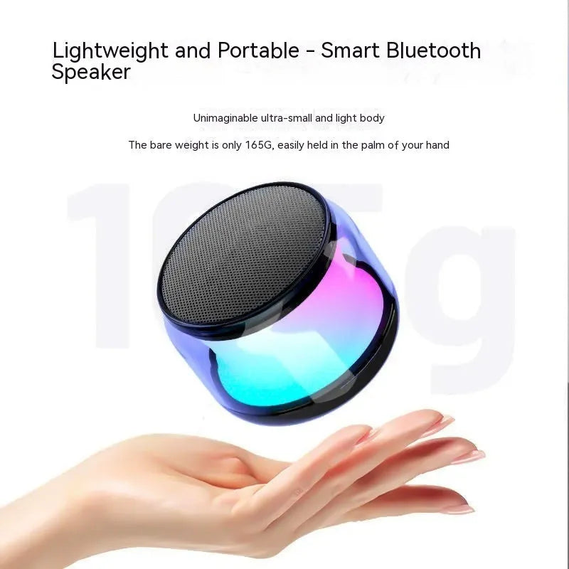 Black gun-shaped Bluetooth speaker with coloured glaze finish and card insertion slot