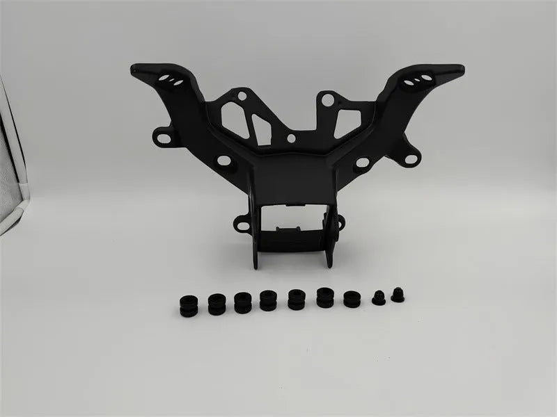 Black heavy aluminium headlight bracket for BMW S1000RR motorcycle 2009-2018