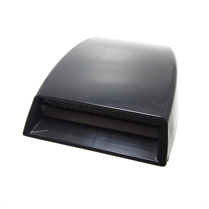 ABS plastic automobile decoration air inlet simulation vent in black, white, and silver colour options.