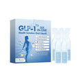 5ML bottle of Health Solution Oral Liquid supplement with dropper, containing apple vinegar, Moringa, and turmeric.