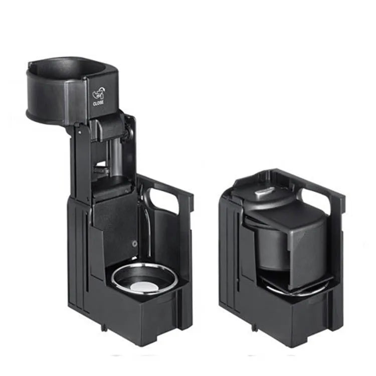 Black plastic Mercedes-Benz car cup holder bracket replacement part 2116800014