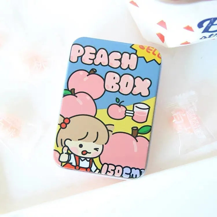 Small iron storage box for stickers and craft materials in decorative designs