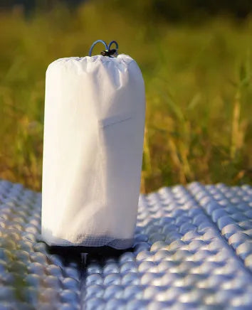 Outdoor climbing sleeping bag cover in mummy style for adult camping and travel.