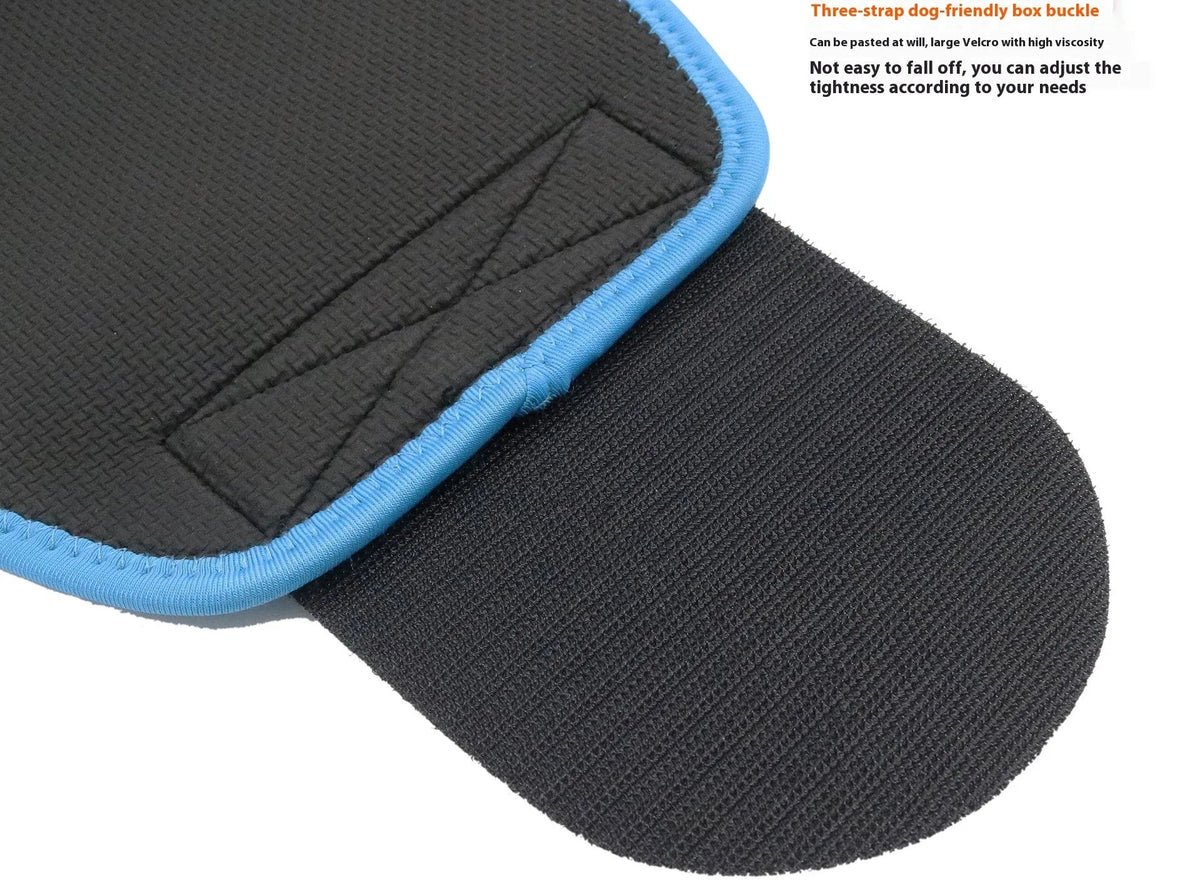 Neoprene lumbar support belt in black for running and fitness