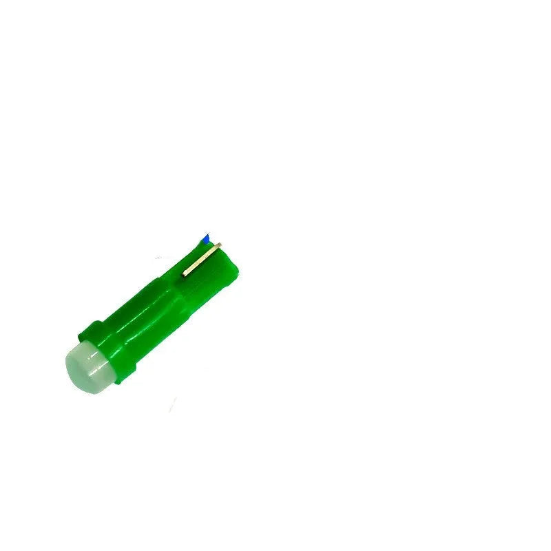 Ceramic T5 LED car bulb for instrument and dashboard lighting in multiple colours