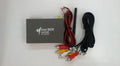 Black car mirror link box Wi-Fi converter with cables for smartphone screen mirroring to car player
