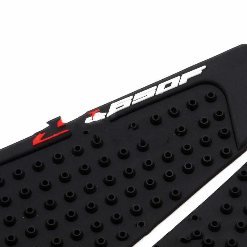 Black plastic non-slip fuel tank sticker for Honda CBR650F 2014-2017 motorcycle
