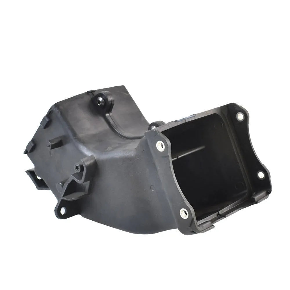 Black breathable ventilation pipe for Yamaha motorcycle intake, dimensions 280mm x 170mm x 160mm