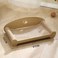 Large sisal cat scratch board with Japanese-style design and upgraded heightened build