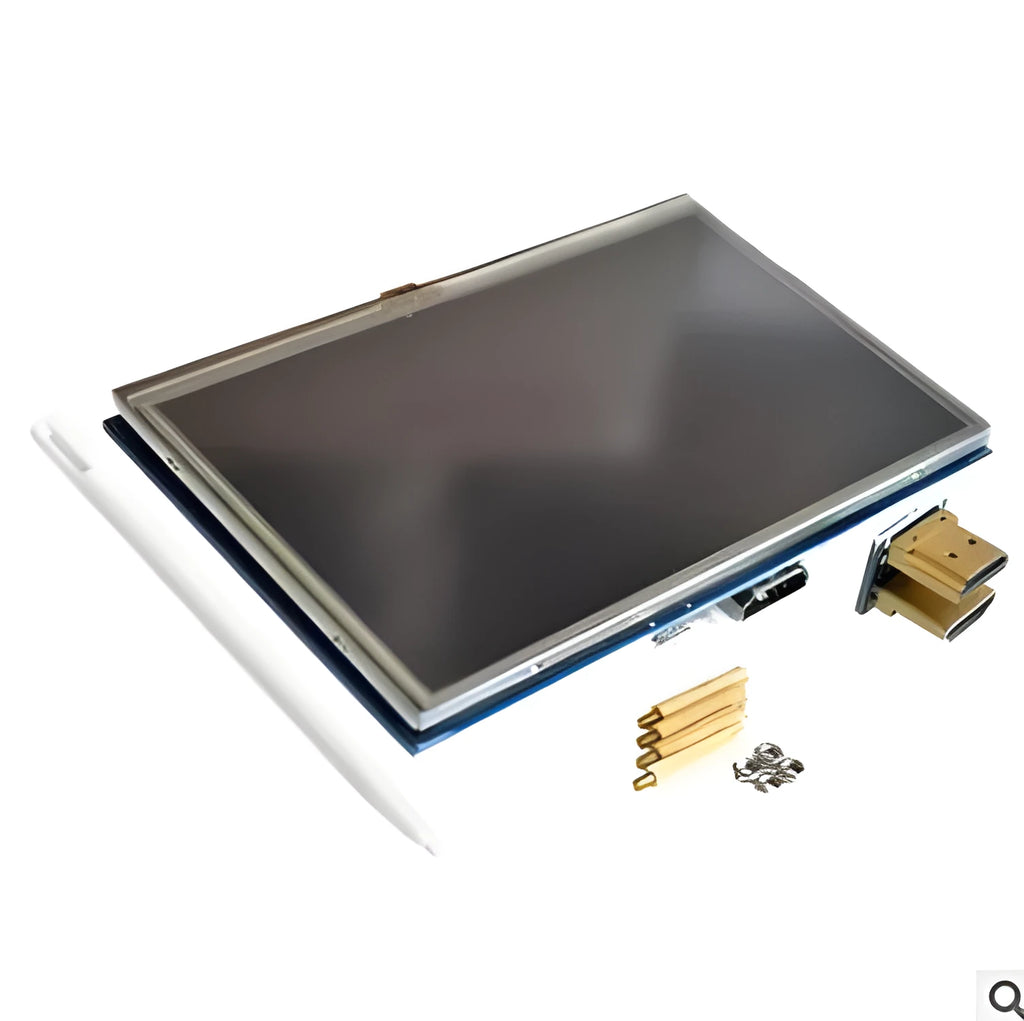 5 inch 800x480 resistive touch LCD display for Raspberry Pi with HDMI port