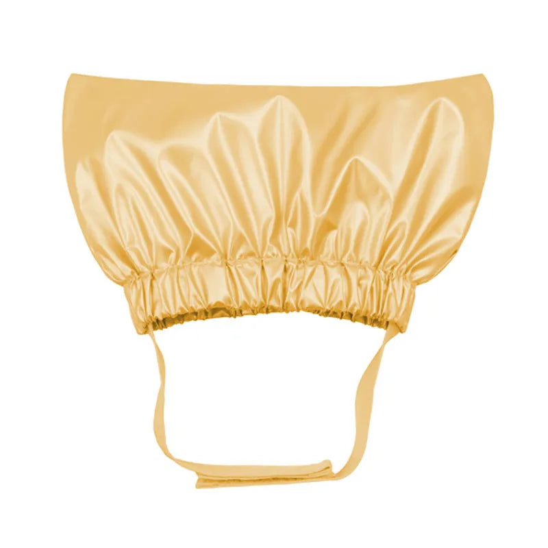 Adjustable non-woven fabric shower cap for dog and cat ear protection during bathing