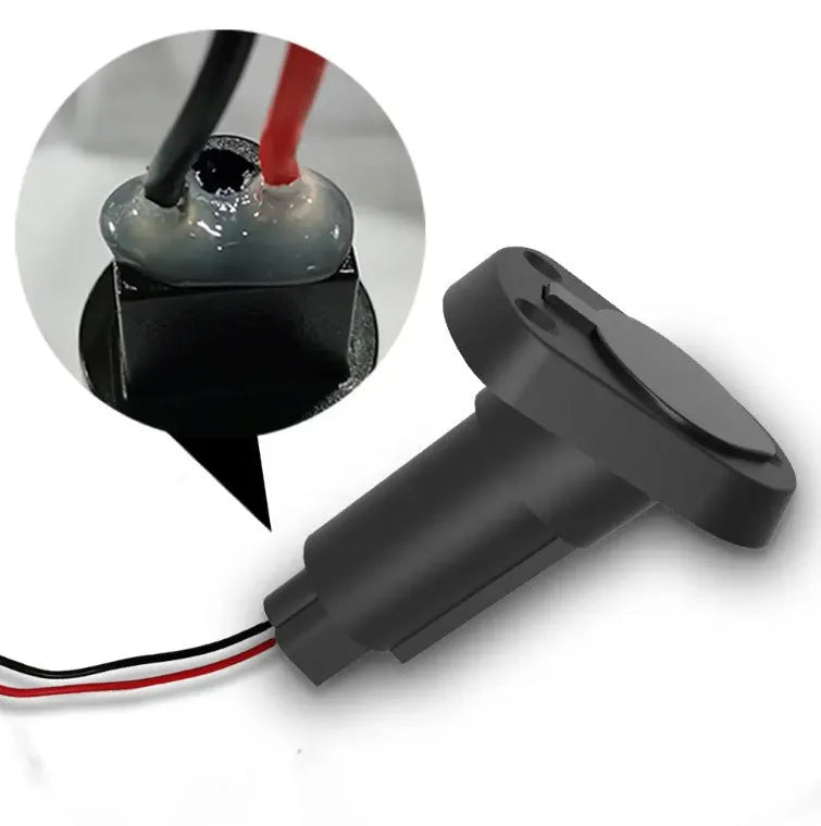 Yacht anchor light ring socket with stainless steel pole and ABS plastic base