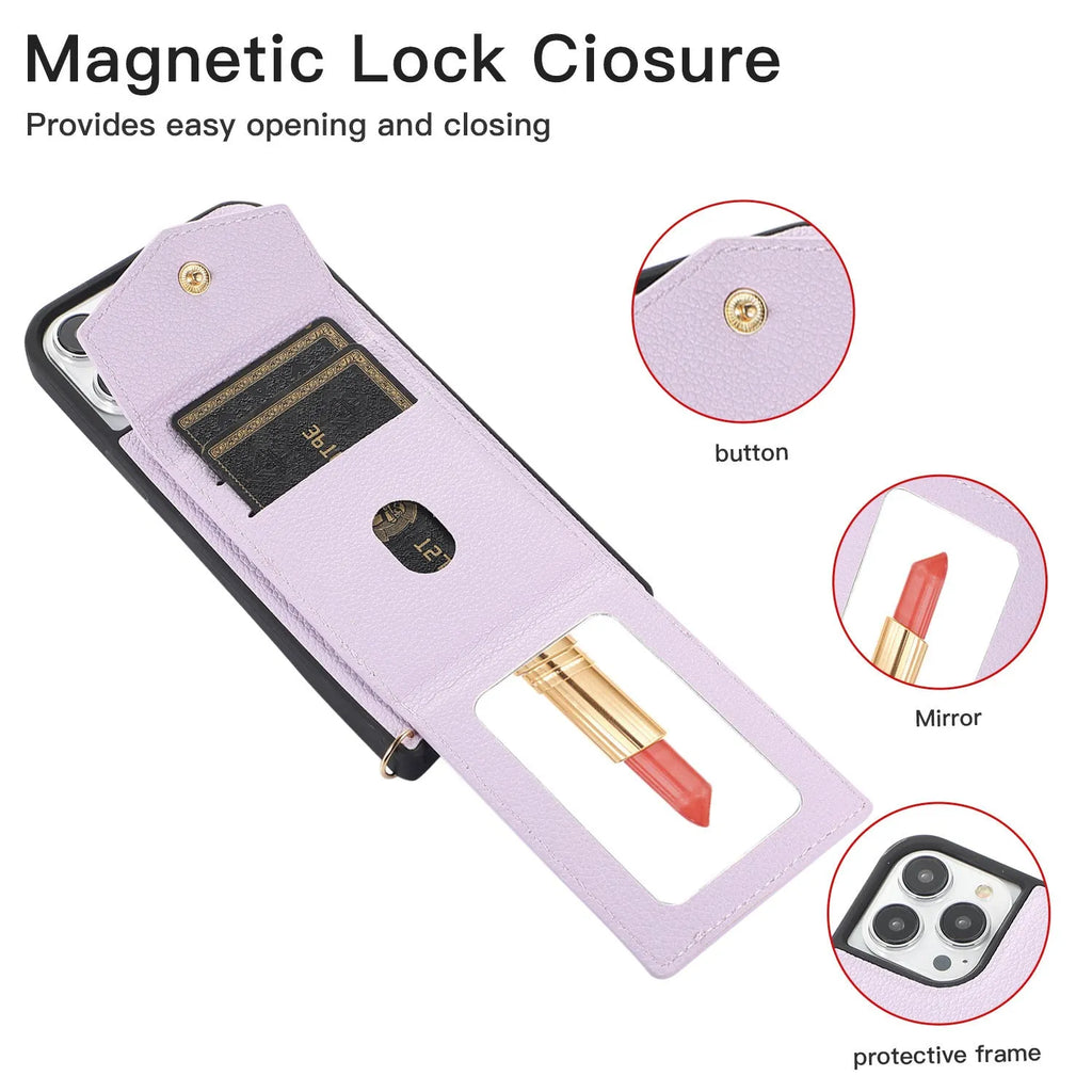Black TPU iPhone case showing integrated inclined phone holder and fishtail grip design