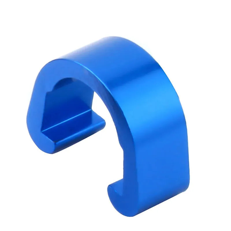 Aluminium alloy C-shaped buckle in eight colour options with 10.2x13x5mm dimensions