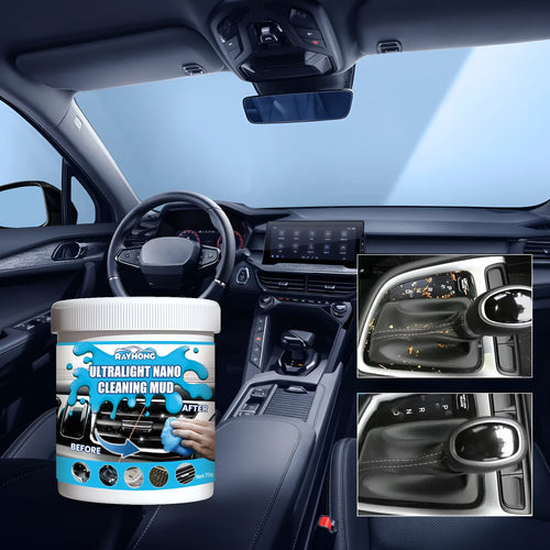 70g car cleaning soft gel adhesive for interior dust removal from dashboard vents and remote controls