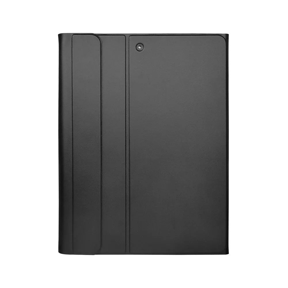 Bluetooth keyboard holster for Apple 2018 iPad Pro 12.9 detachable keyboard PU leather case black