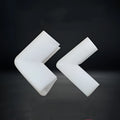 Pearl cotton corner protector with 10mm slot for furniture and door edge protection