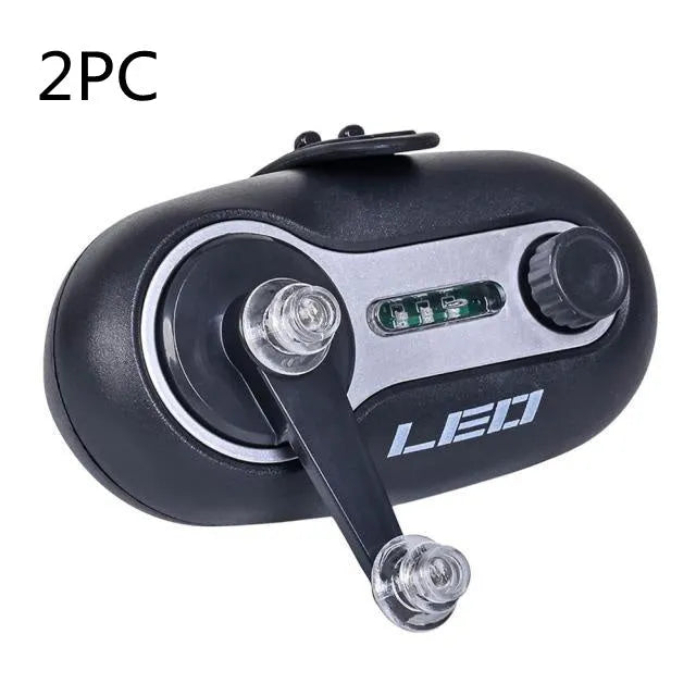 Intelligent automatic night fishing signal induction lamp with telescopic fishing rod alarm