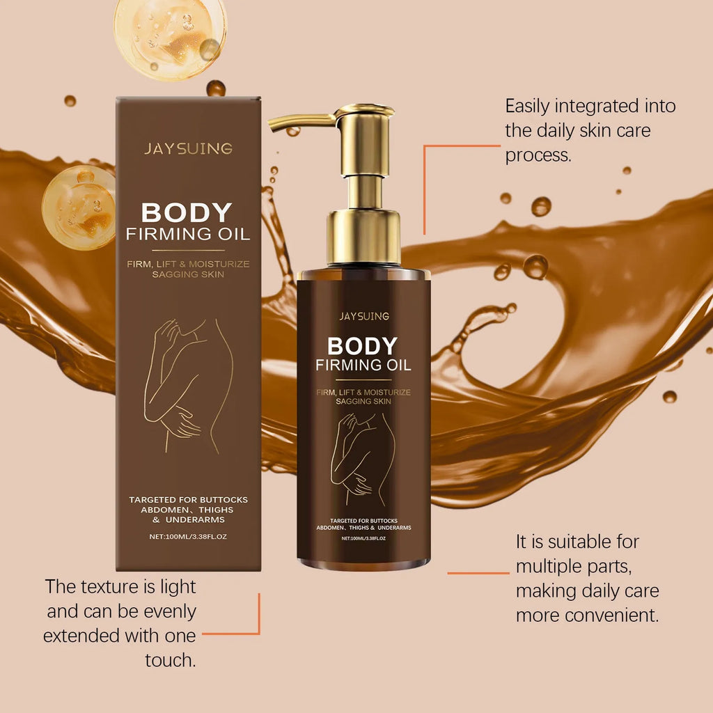 100ml bottle of Nourishing and Firming Body Oil for dry skin.