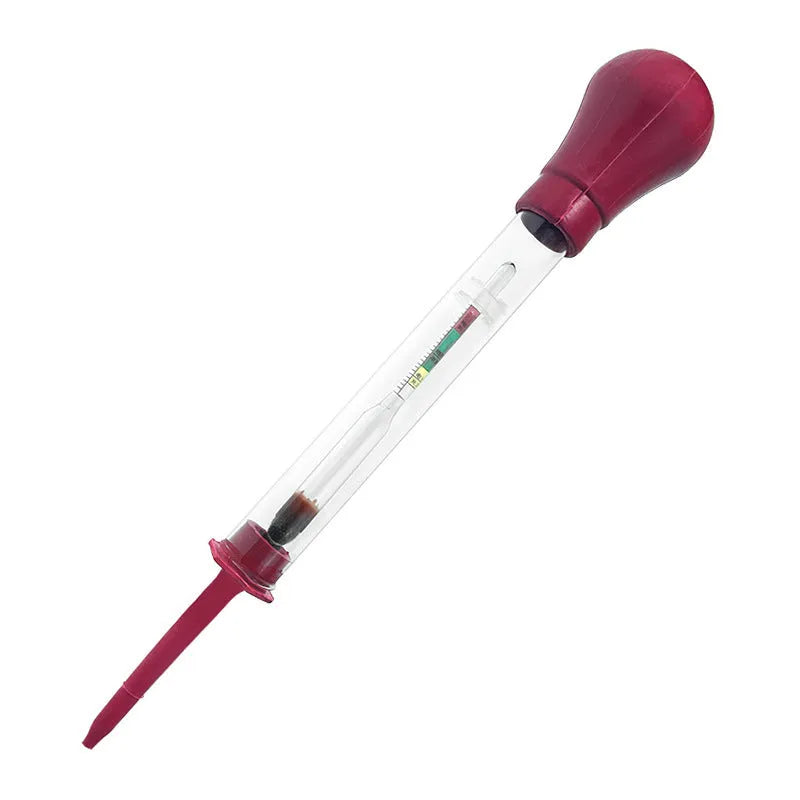 Glass electrohydraulic hydrometer for automobile battery testing with 330mm length