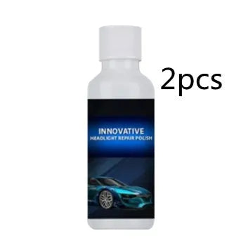 Car headlight repair fluid 20ml 30ml 50ml removes scratches yellowing oxidation no disassembly