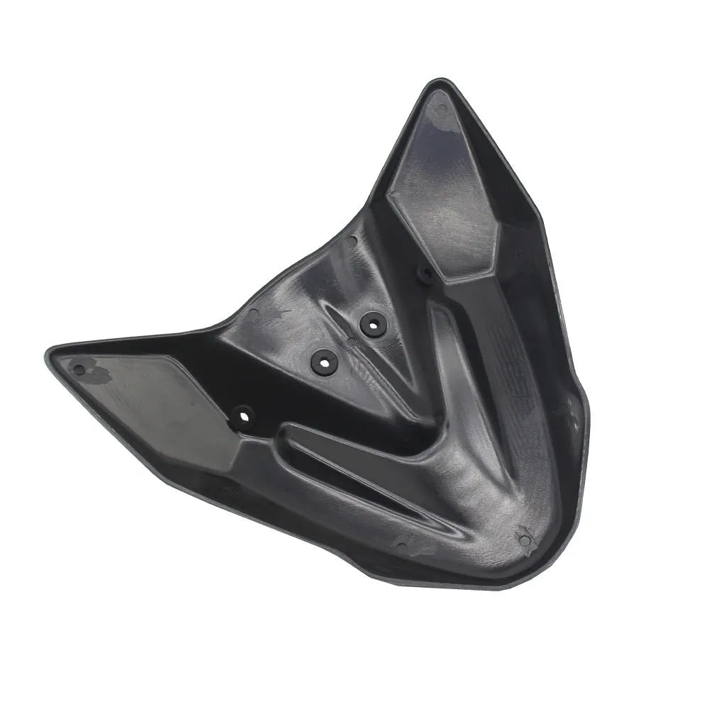 Black ABS plastic fixed wind deflector wing for KTM Adventure motorcycles