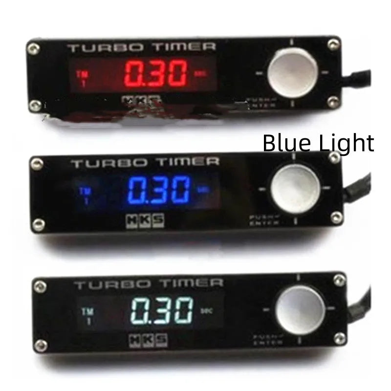Car modified general flameout delayer 12V turbine engine part red blue white light