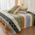 Pure cotton printed bed sheet three-piece set in bedspread style for 2.2 metre beds