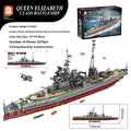 Plastic building blocks battleship military model FC4207 for teenagers
