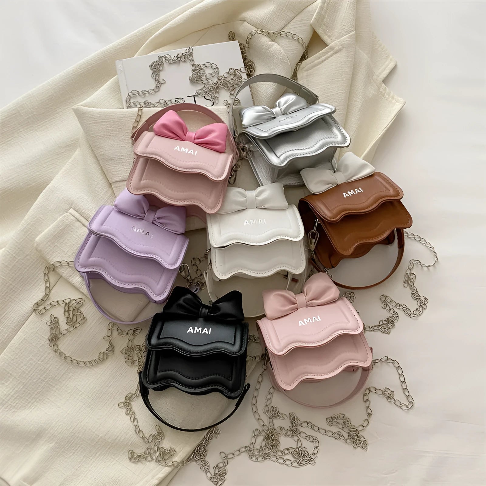 Mini PU crossbody bag in seven colour options with adjustable shoulder strap