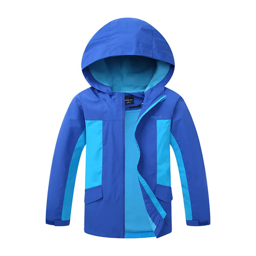 Boys' thin section autumn jacket in acetate fibre available in sizes S to 3XL