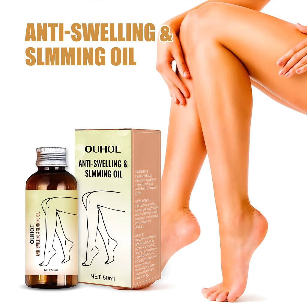 50ml bottle of moisturising essential oil for body care with six botanical extracts