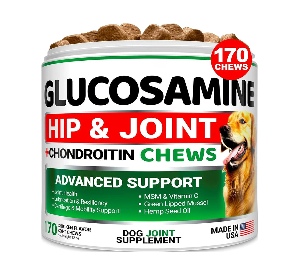 Pet hip and joint supplement chondroitin soft particles for dog joint support