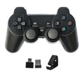 Classic Black 2.4G wireless gamepad for PC, Android TV, STEAM and PS3 with USB receiver