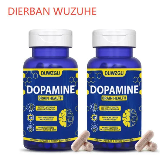 Dopamine Capsules 20mg DI ER BAN style in 2PCS and 3PCS packs for mood support