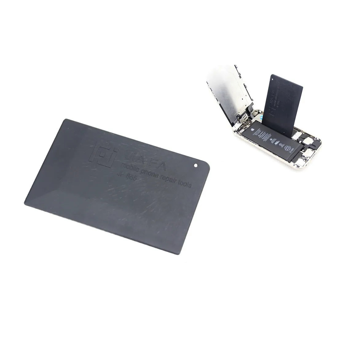11-in-1 mobile phone battery disassembling tool kit with plastic and metal tools and adhesive for iPhone 7P