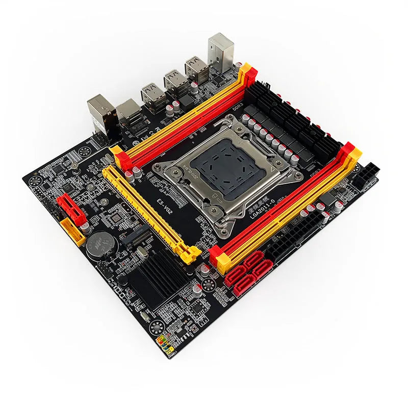 X79-VG2 desktop motherboard with LGA 2011 socket, DDR3 slots, and expansion ports