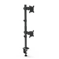 Computer lifting rotating display bracket for monitors 13-32 inches with steel construction